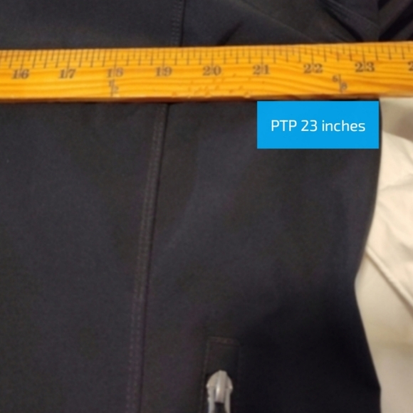 Port Authority Jacket Womens 2X  Shell Full Zip  Polyester Pockets 23" Ptp X 27 - Picture 5 of 8
